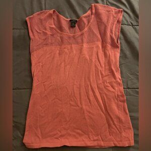 Ann Taylor Pink  Short Sleeve Top